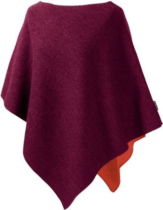 Mufflon Extra Poncho f&uuml;r Damen | lila