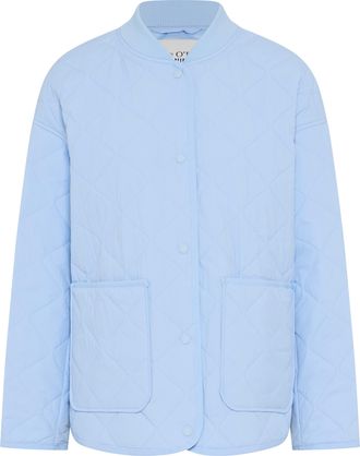 Marc O'Polo Denim Steppjacke MARC OPOLO DENIM regular fit aus recyceltem Nylon, Damen, Gr. XL, blau dusk, Obermaterial: 100% Polyamid, regular fit normal, Jacken Steppj