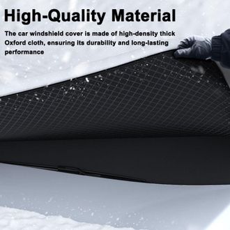 OEM Funda Para Parabrisas De Coche Para Nieve Y Hielo, Parabrisas Delantero Magn&eacute;tico, Protecci&oacute;n Antihielo Con Cubierta Para Espejo Retrovisor Lateral, P