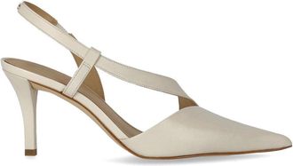 Michael Kors D&Eacute;COLLET&Eacute; SLINGBACK JAIDA CREMA MICHAEL KORS