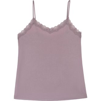 Uwila Warrior Soft Silk Lace Trim Camisole in Winter White at Nordstrom, Size Xx-Large