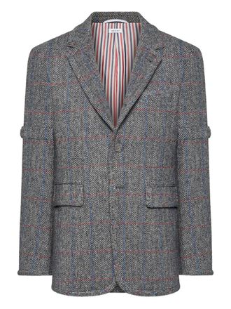 Thom Browne Hunting tweed blazer - Grijs