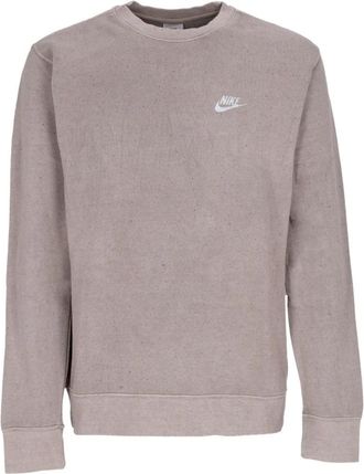 Nike Revival Crew Sweatshirt - Heren - Sportshirts - Grijs - XL - Katoen - Fitness