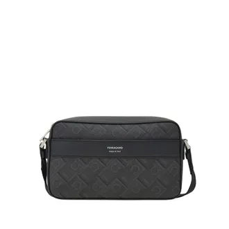 Ferragamo Logo-debossed Messenger Bag