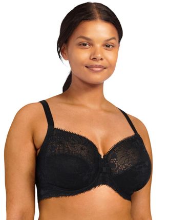Chantelle Womens C15F10 Day to Night Full Cup Bra - Black - Size 34DD