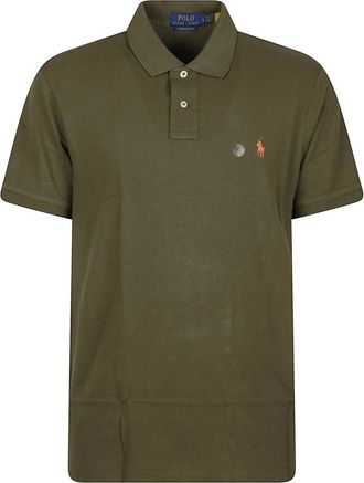 Polo Ralph Lauren Tops, Heren, Groen, S, Katoen, Iconische Polo Shirt van Mesh