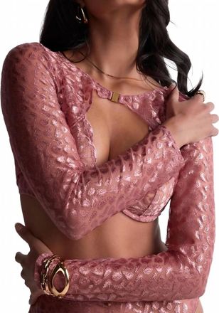 Aubade Crazy In Love Bolero In Warm Pink