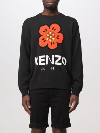 Kenzo Bloemen Gebreide Trui Met Ronde Hals