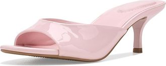 Bandolino Meegin Womens Dress Sandals Light Pink Patent : 5.5 M, Faux Leather