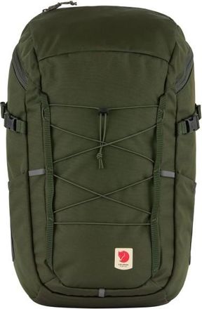 Fj&auml;llr&auml;ven Skule Top Zip 30 Wanderrucksack - Unisex | oliv