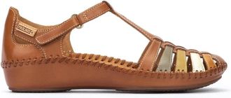 Pikolinos P Vallarta Sandal - Dames - Sandalen - Bruin - 41 EU - Leer - Schoenen