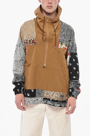 Children of the discordance Anorak with Bandana Patchwork Pattern Children Of The Discordance