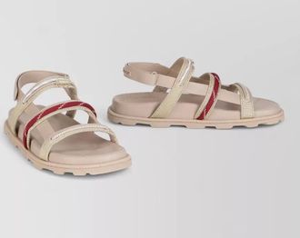 Moncler vera isla flat sandals open toe