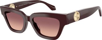 Giorgio Armani AR8246U 63088D Womens Sunglasses Burgundy Size 50
