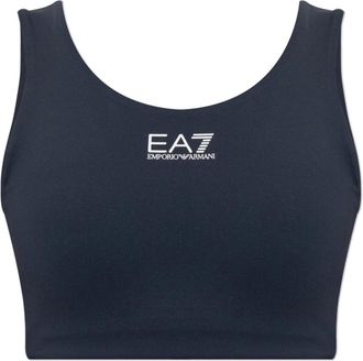 Emporio Armani Emporio Armani Ea7, Donna, Top, Blu, XS, new