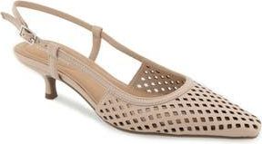 Kenneth Cole Reaction Maggie Perforated Slingback Pump in Smoke Grey at Nordstrom Rack, Size 9.5