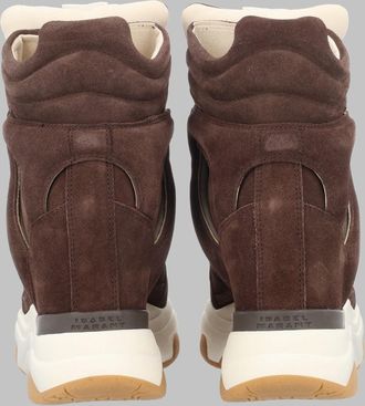 Isabel Marant Balskee Wedge Sneaker - Brown