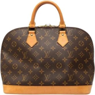 Louis Vuitton Pre-owned Handbags, female, Brown, Size: ONE SIZE Pre-owned Alma PM