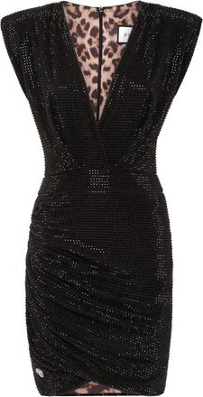 Philipp Plein Dames, Jurken, Zwart, Maat: S