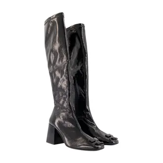 Courr&egrave;ges Womens Boot Black Synthetic