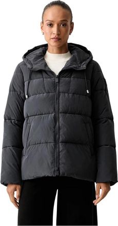 Pinko Eleodoro Quilted Jacket - Dames - Winterjassen - Grijs - 2XS - Polyester - Jassen