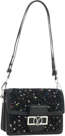 Louis Vuitton Pre-owned Canvas Shoulder Bag - Dames - Vintage Schoudertas - Zwart - ONE Size - Vintage
