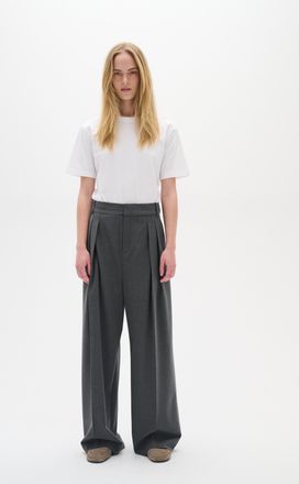 Inwear Pants Suiting Antrecite Grey Melange