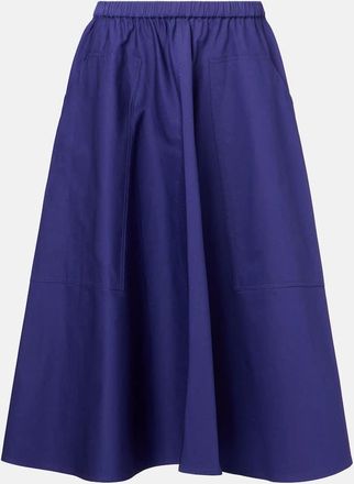 Vince Gonna midi in cotone a vita alta