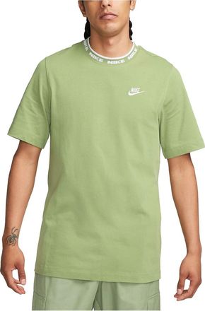 Nike Club Short Sleeve Tops Green FB7310-386