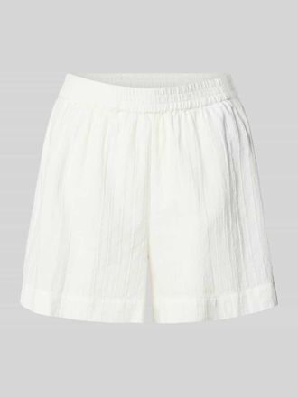 Pieces Regular Fit Shorts aus reiner Baumwolle Modell MUNA in Weiss, Gr&ouml;&szlig;e M