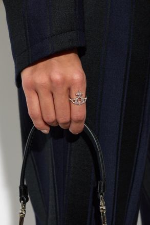 Vivienne Westwood Silver Ring Olimpia, Unisex, Silver