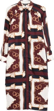 Ralph Lauren Luxe Twill Jurk - Dames - Jurken - Blauw - Maat: 2XS Poliester