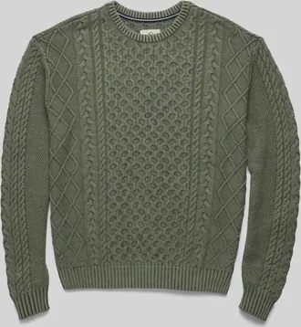 Surfside Supply Mens Edward Eddie Knit Sweater In Lichen Green