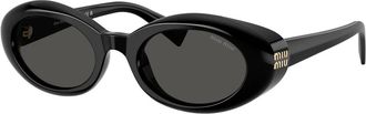 Miu Miu Sunglasses, unisex, Black, Size: 52 MM MU B09S Sunglasses