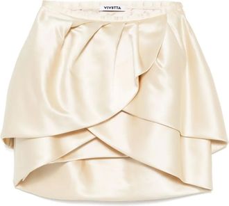 Vivetta Minigonna svasata - Giallo