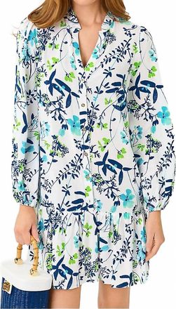 Lilly Pulitzer Shaley Tunic Dress In Resort White Sea Blooms