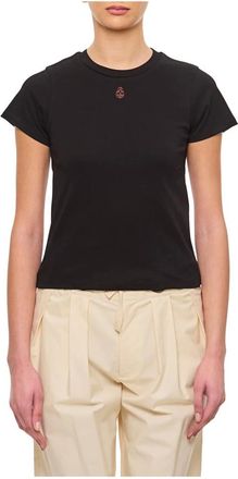 Alexander McQueen Alexander McQueen, T-Shirts, female, Black, Size: M Skull T-shirt