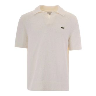 Lacoste Polo Shirts, male, White, Size: L Classic Polo