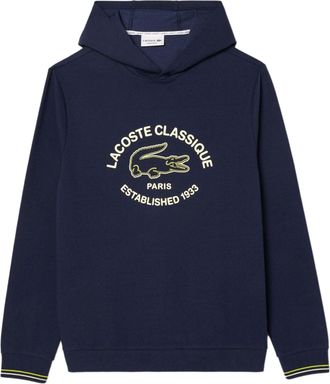 Lacoste Mens Loungewear Hoodie in Navy - Size X-Small