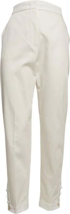 Max Mara 2024 high-waisted trousers - White