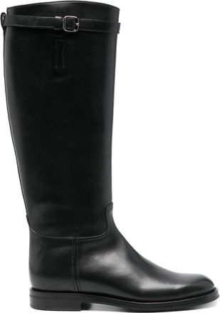 Churchs Michelle boots - women - Calf Leather/Rubber/Calf Leather/Calf Leather - 37.5 - Black
