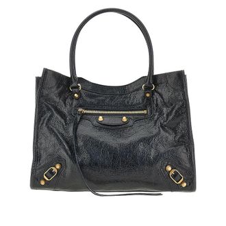 Balenciaga Arena leather small Le City tote bag Woman One Size
