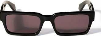 Off-white Sunglasses Ow1032 1007 Huntington Black/Dark Gray Unisex