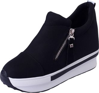 Generic Ladies Trainers Wide Fit Work Safety Shoes Non Slip Waterproof Ideal for Nursing Hospitality Standing All Day Durable Leather Orthopedic Walking Train