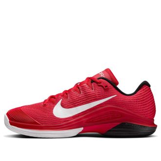 Nike Court Air Zoom Vapor 12 HC University Red Black Gym Red White FV5552-600