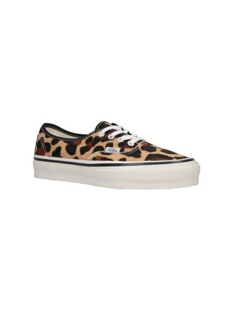 Vans Leopard-Print Canvas Sneaker - Beige