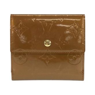 Louis Vuitton Pre-owned Wallets, female, Brown, Size: ONE SIZE Pre-owned Monogram Vernis Wallet