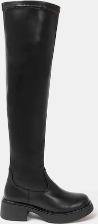 Miso Womens Over The Knee Ladies Boots - Black - Size: 6