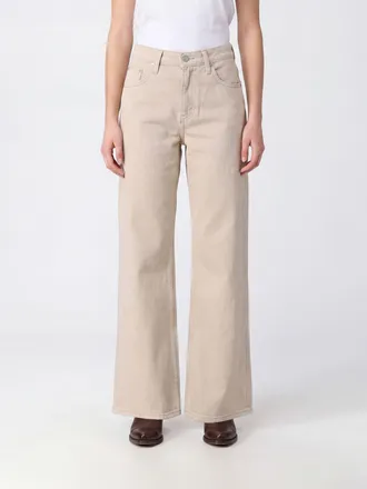 Levi's Mid-Rise Flared Jeans in Cotton Denim with Five-Pocket Design