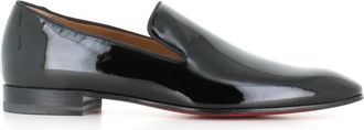 Christian Louboutin Dandelion Flat - Heren - Loafers - Zwart - 42 1/2 EU - Leer - Schoenen